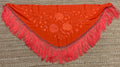 Mantón de Seda Naranja FLAMENCA