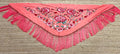 Mantón de Seda Coral FLAMENCA