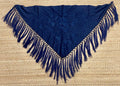 Mantón de Seda Azul Marino FLAMENCA