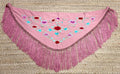 Mantón de Seda Rosa Nude Niña FLAMENCA