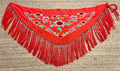 Mantón de Seda Rojo Niña FLAMENCA