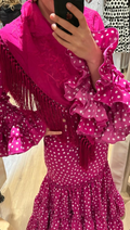 Traje de Flamenca Buganvilla