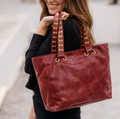 Bolso Rivet Tote Vino