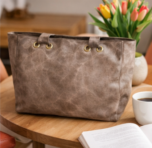 Bolso Rivet Tote Camel