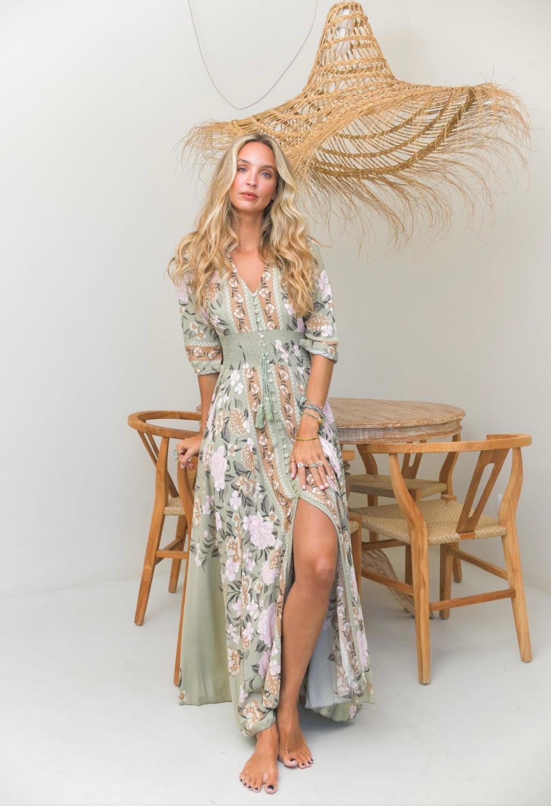 Vestido Salvia