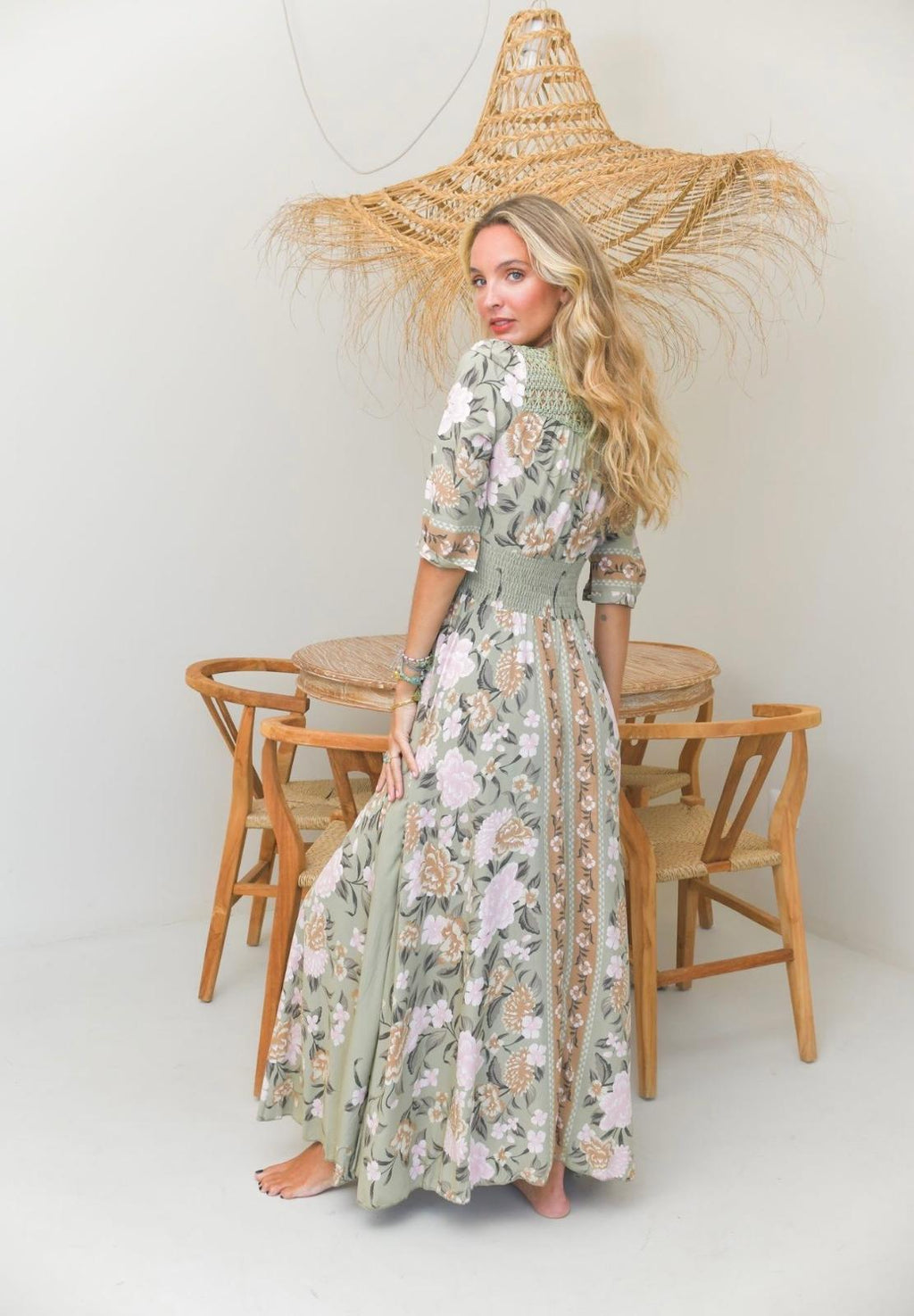 Vestido Salvia
