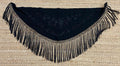 Mantón de Seda Negro Niña FLAMENCA